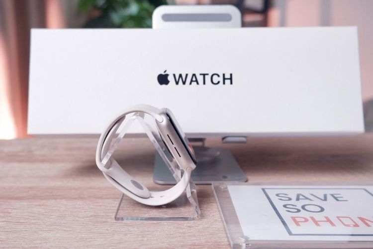 Apple Watch SE 3  40 mm. GPS สี Starlight เครื่องสวย ราคาเพียง 5,500.- มีประกันร้าน 60วัน รูปที่ 2