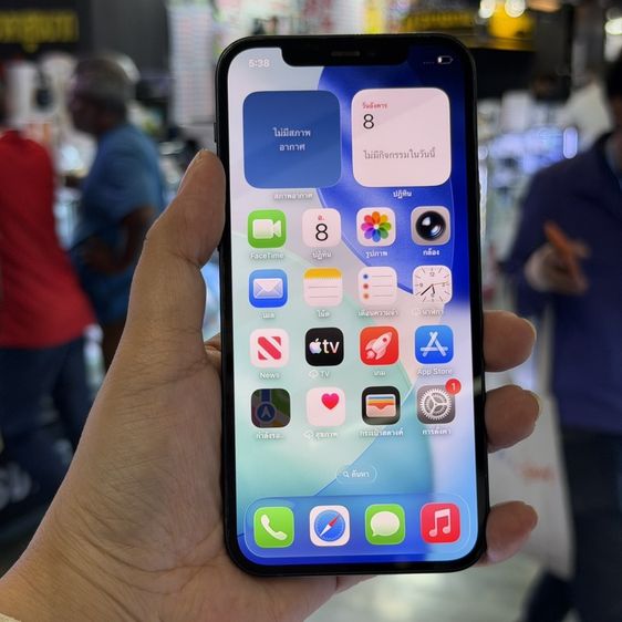 64 GB iPhone12 64GB สีดำ เครื่องศูนย์ โมเดลTH สภาพสวยมากๆ🔥🔥