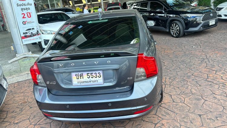 Volvo S40 2012 2.0 Sedan เบนซิน ไม่ติดแก๊ส เกียร์อัตโนมัติ เทา รูปที่ 4