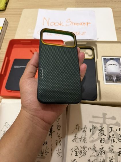 ขายเคส New Cloth Hybrid Carbon Fiber Case สำหรับ iPhone 17 | 18 Pro Max รูปที่ 3