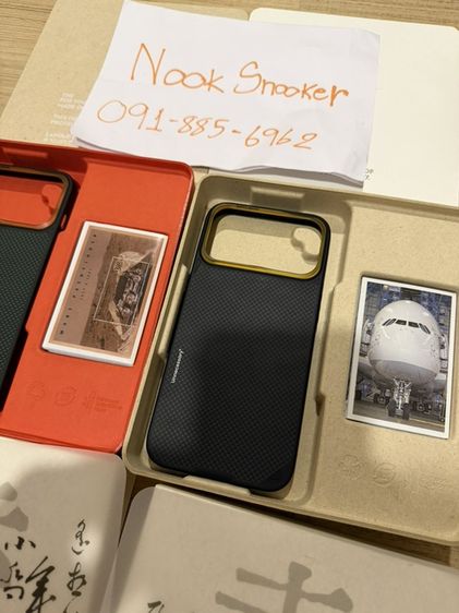 ขายเคส New Cloth Hybrid Carbon Fiber Case สำหรับ iPhone 17 | 18 Pro Max รูปที่ 4