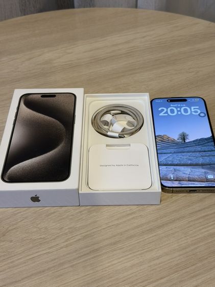 iPhone 15 Pro Max 256 GB Natural Titanium. รูปที่ 3