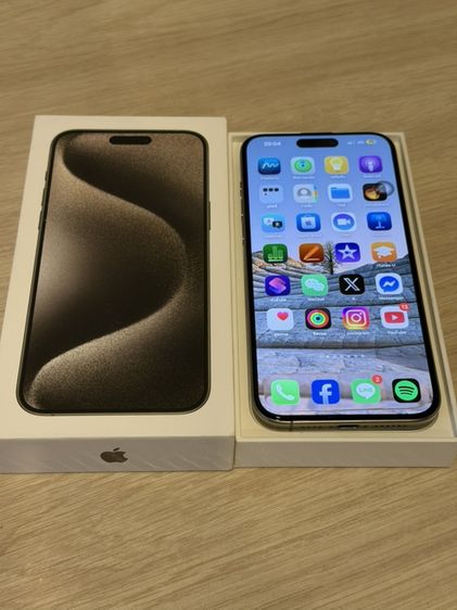 iPhone 15 Pro Max 256 GB Natural Titanium. รูปที่ 2