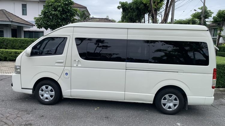 Toyota Commuter 2016 3.0 Van ดีเซล ไม่ติดแก๊ส เกียร์อัตโนมัติ ขาว รูปที่ 4