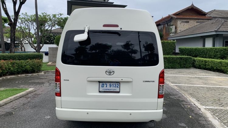 Toyota Commuter 2016 3.0 Van ดีเซล ไม่ติดแก๊ส เกียร์อัตโนมัติ ขาว รูปที่ 3