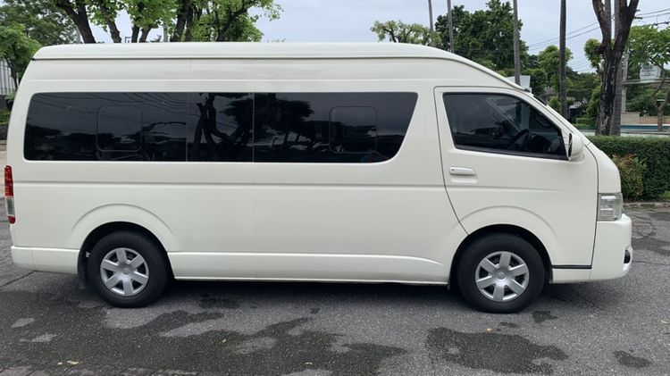 Toyota Commuter 2016 3.0 Van ดีเซล ไม่ติดแก๊ส เกียร์อัตโนมัติ ขาว รูปที่ 2