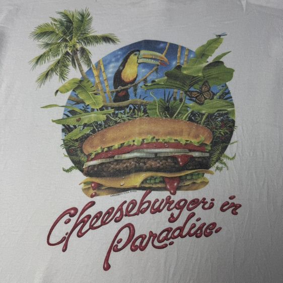 เสื้อยืด Jimmy Buffett​ 80s Size XL​ รูปที่ 7