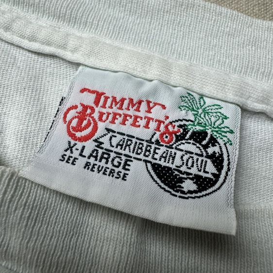 เสื้อยืด Jimmy Buffett​ 80s Size XL​ รูปที่ 4