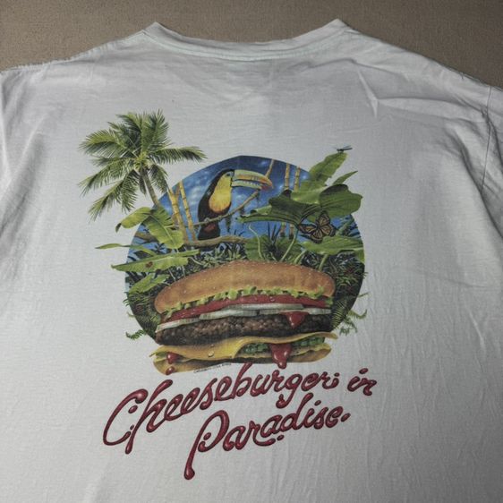 เสื้อยืด Jimmy Buffett​ 80s Size XL​ รูปที่ 3