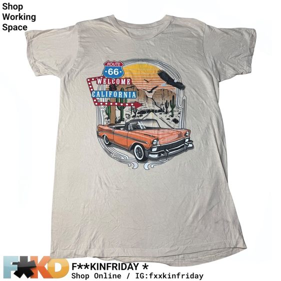 เสื้อยืด Social Culture Size M