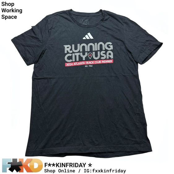 เสื้อยืด Adidas Running​ Size M