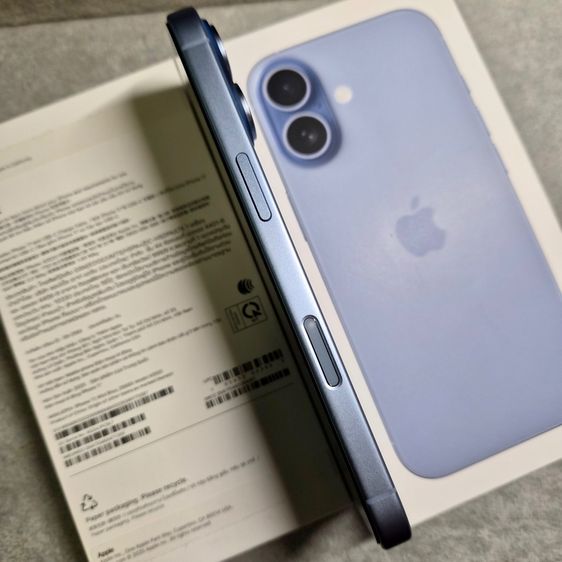 iPhone 17 สีฟ้า 256GB เครื่องศูนย์ AIS สภาพสวย ครบกล่อง พร้อมเคสแบรนด์แท้แน่นๆ รูปที่ 7