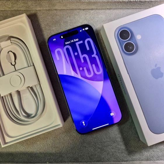 iPhone 17 สีฟ้า 256GB เครื่องศูนย์ AIS สภาพสวย ครบกล่อง พร้อมเคสแบรนด์แท้แน่นๆ รูปที่ 6