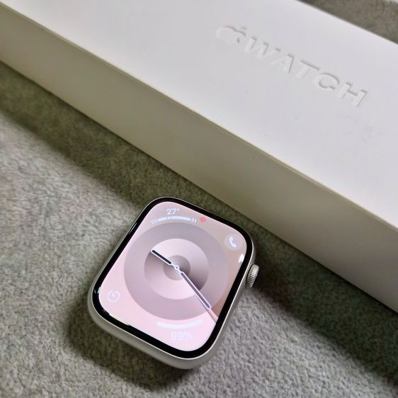 Apple Watch Series 9 45mm Silver มี AppleCare+ ถึงปี 27 พร้อมสายแบรนด์แท้ 6 เส้น รูปที่ 12