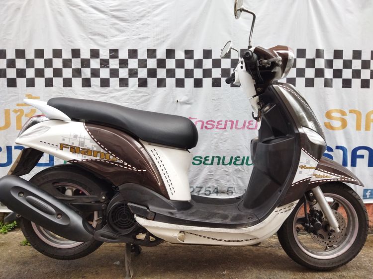 Yamaha 2012 Filano115 ล้อแม็กแท้ รถบ้านมือ2 สภาพดีเครื่องดี รถไม่เคยล้มไม่เคยชนหนัก 