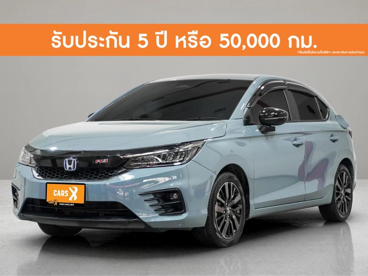 Honda City 2021 1.5 e:HEV RS Sedan ไฮบริด ไม่ติดแก๊ส เกียร์อัตโนมัติ เทา