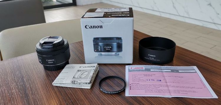 เลนส์ fixed Canon ขายเลนส์ 50f1.8stm