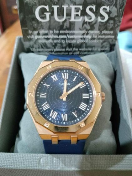 อื่นๆ โรสโกลด์ นาฬิกาข้อมือผู้ชาย GUESS รุ่น Asset ขนาด 42 มม. (GW0663G3)