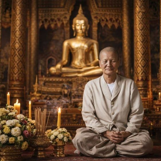 พระพุทธโธน้อย คุณเเม่บุญเรือน รุ่นเเรก สร้างราวปี 2494 สภาพสวยเดิมผิวหิ้ง เจ้าของเดิมเก็บไว้ดีมาก พระสวยวางหิ้งมีฝุ่นติดบ้างประปราย สวยเดิม รูปที่ 9