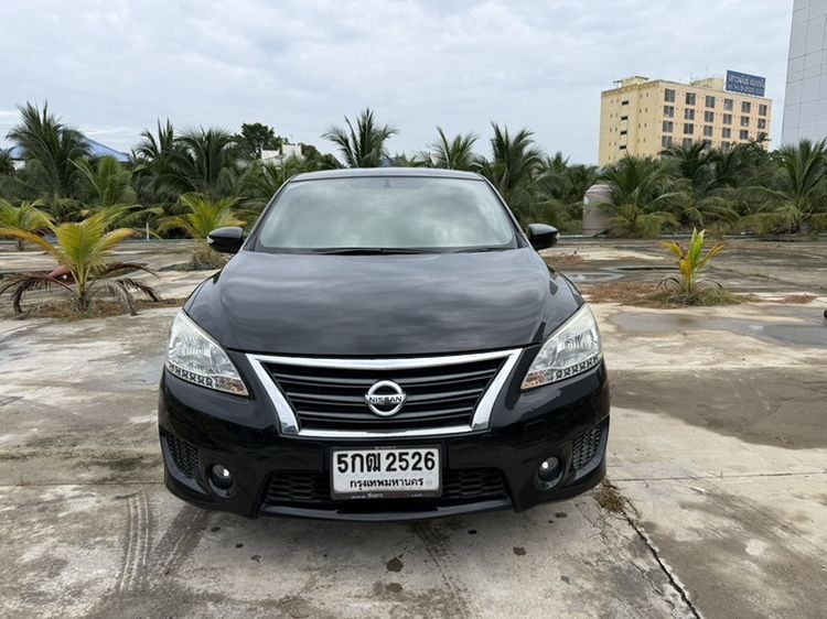 Nissan Sylphy 2015 1.6 V Sedan เบนซิน ไม่ติดแก๊ส เกียร์อัตโนมัติ ดำ รูปที่ 3