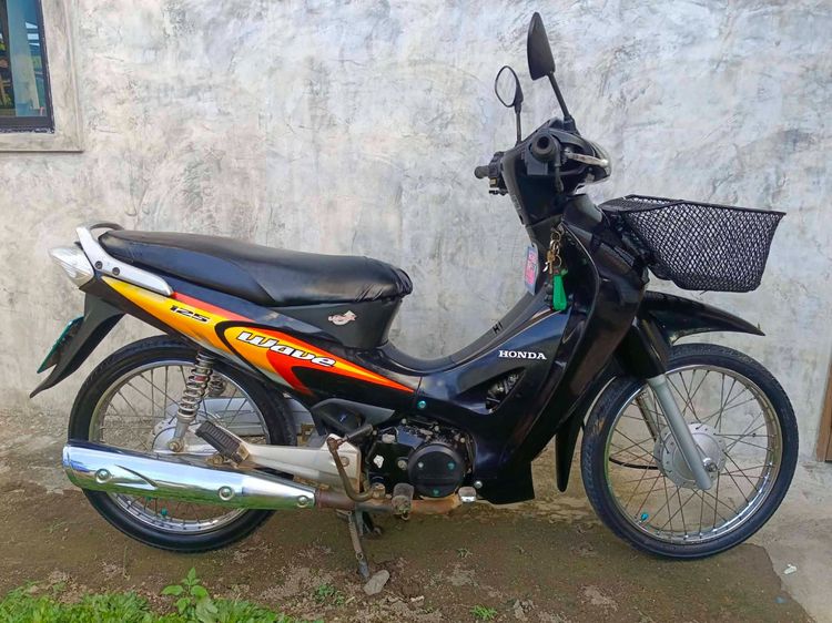 2002 ​Honda Wave 125 สีดำ