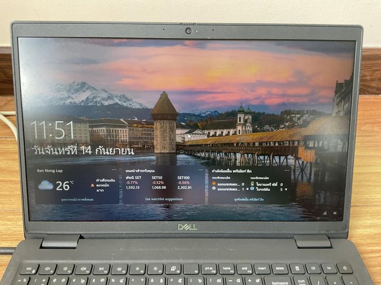 โนตบุค Notebook Dell Latitude 3520 จอ 15.6 นิ้ว Ram 16G corei5 Gen 11 ssd256gและhdd 500g