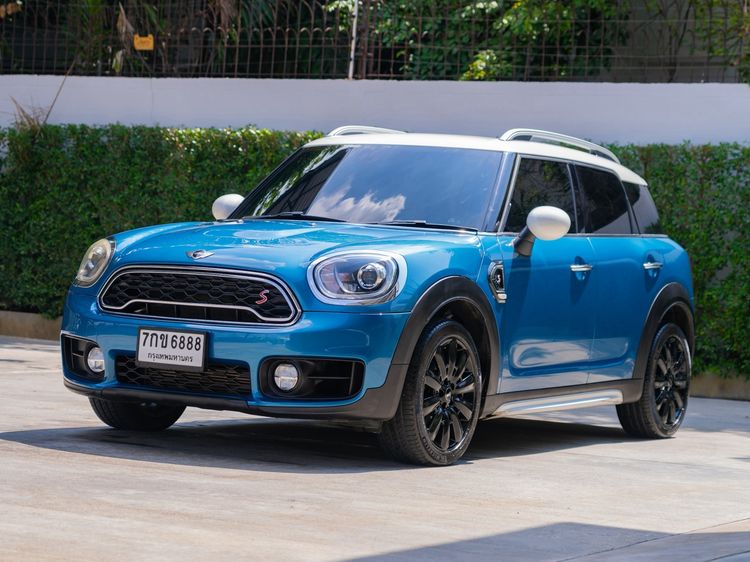 Mini COUNTRYMAN 2018 2.0 S Sedan เบนซิน ไม่ติดแก๊ส เกียร์อัตโนมัติ ฟ้า รูปที่ 3