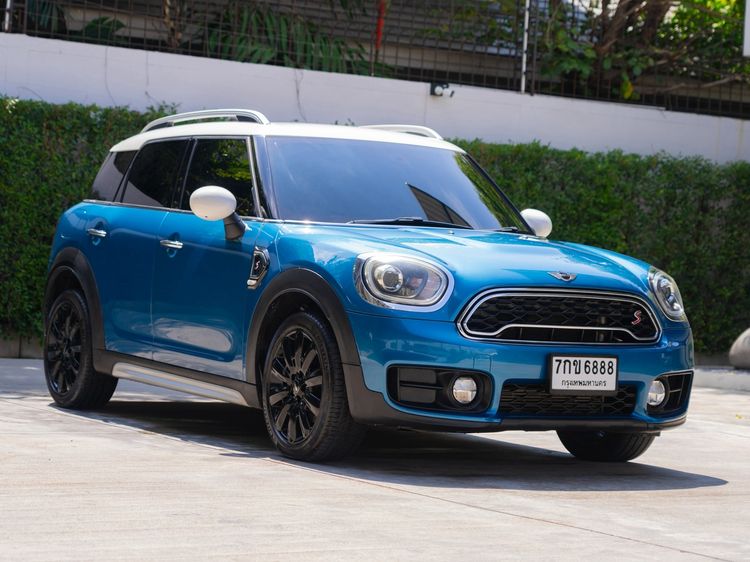 Mini COUNTRYMAN 2018 2.0 S Sedan เบนซิน ไม่ติดแก๊ส เกียร์อัตโนมัติ ฟ้า