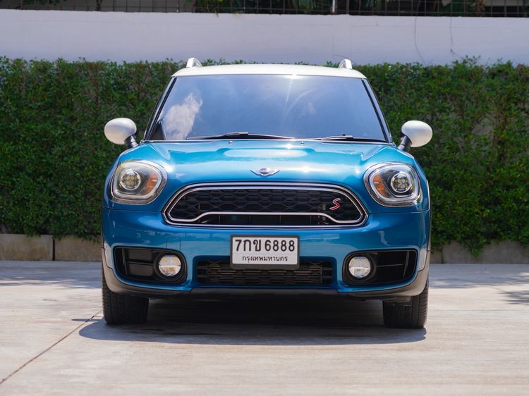 Mini COUNTRYMAN 2018 2.0 S Sedan เบนซิน ไม่ติดแก๊ส เกียร์อัตโนมัติ ฟ้า รูปที่ 2