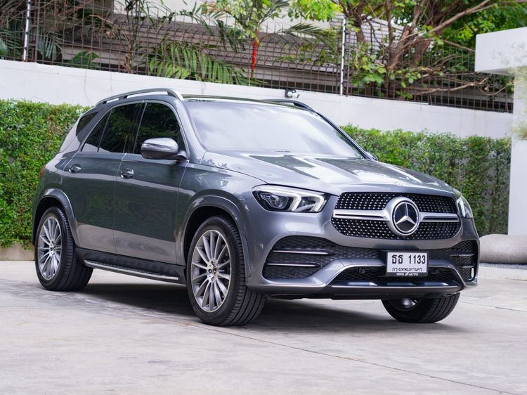 Mercedes-Benz GLE-Class 2020 GLE300 Utility-car ดีเซล ไม่ติดแก๊ส เกียร์อัตโนมัติ เทา