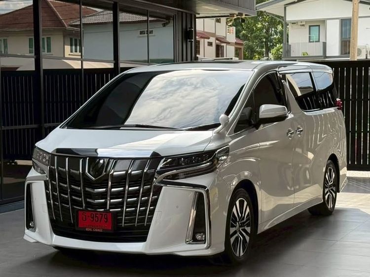รถ Toyota Alphard 2.5 S C-Package สี ขาว