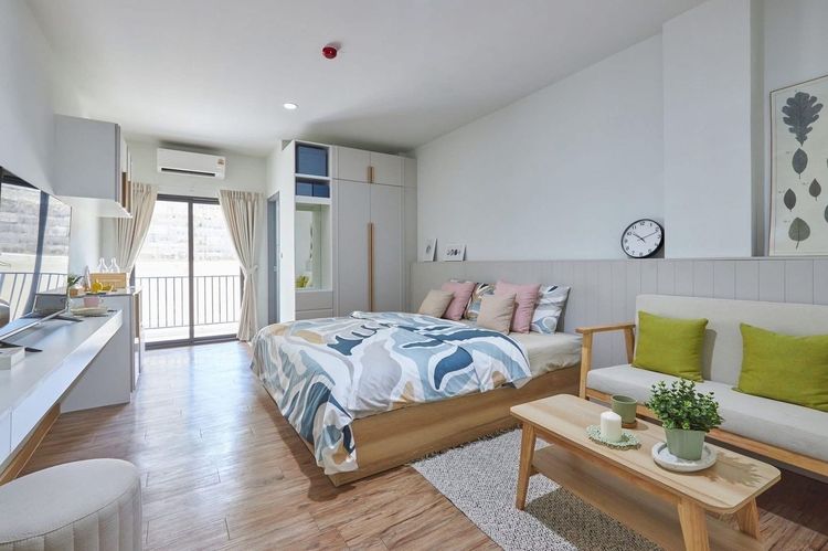 ขายคอนโด Golden Condo Harbor แหลมฉบัง ชั้น 1  ตกแต่งครบ ราคา 1.69 ล้าน