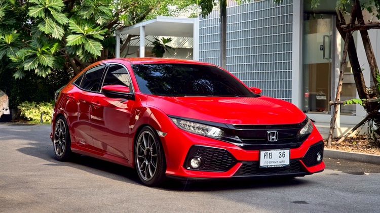 รถ Honda Civic 1.5 Turbo สี แดง