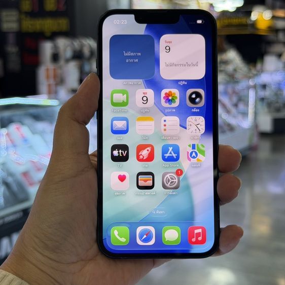 128 GB iPhone13 128GB สีดำ เครื่องศูนย์ โมเดลTH สภาพสวยมากๆ สุขภาพแบต88% 🔥🔥