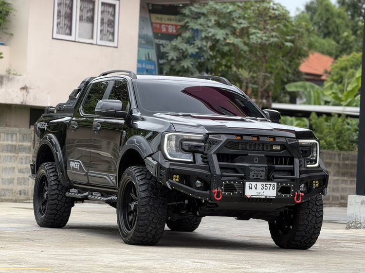 Ford Ranger 2026 2.0 Hi-Rider Sport Pickup ดีเซล ไม่ติดแก๊ส เกียร์อัตโนมัติ ดำ รูปที่ 3