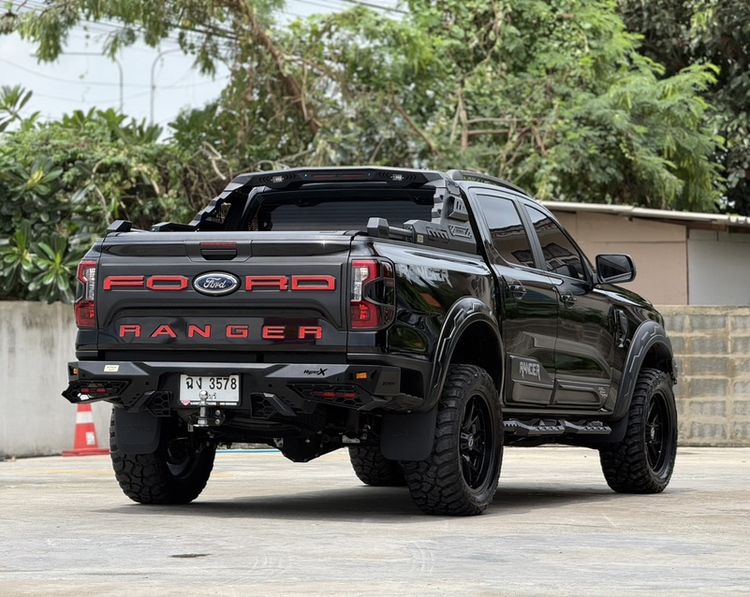 Ford Ranger 2026 2.0 Hi-Rider Sport Pickup ดีเซล ไม่ติดแก๊ส เกียร์อัตโนมัติ ดำ รูปที่ 4