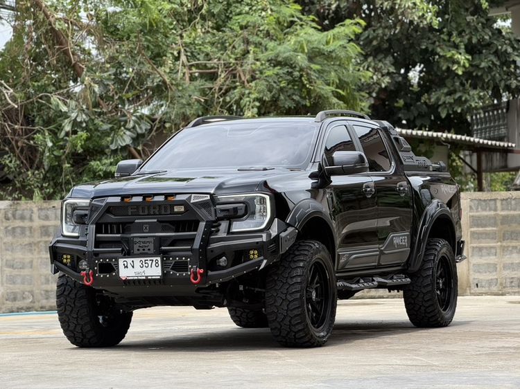 Ford Ranger 2026 2.0 Hi-Rider Sport Pickup ดีเซล ไม่ติดแก๊ส เกียร์อัตโนมัติ ดำ