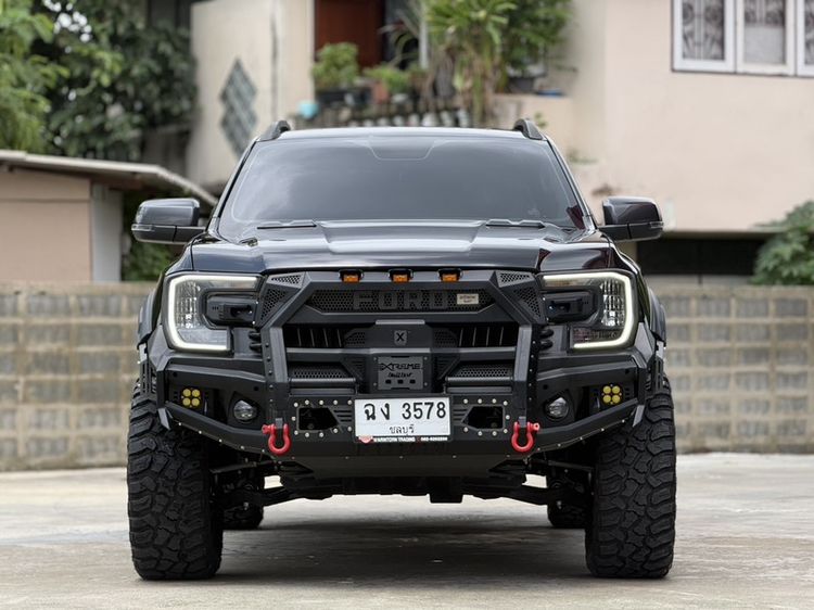 Ford Ranger 2026 2.0 Hi-Rider Sport Pickup ดีเซล ไม่ติดแก๊ส เกียร์อัตโนมัติ ดำ รูปที่ 2