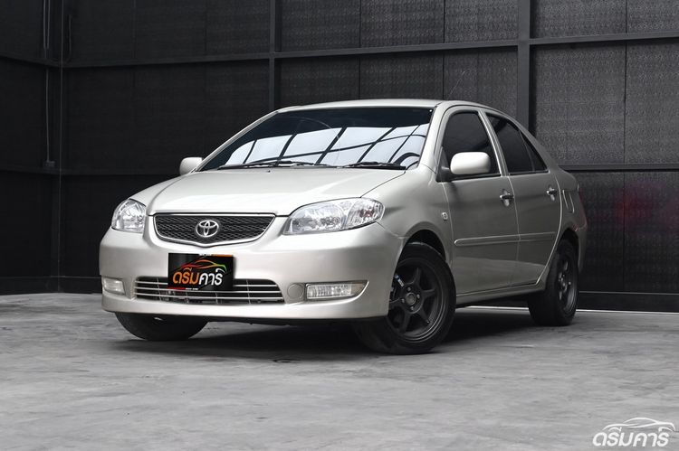 Toyota Vios 2005 1.5 S Sedan เบนซิน ไม่ติดแก๊ส เกียร์อัตโนมัติ บรอนซ์ทอง