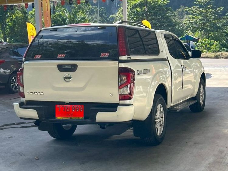 Nissan Navara 2022 2.5 V Pickup ดีเซล ไม่ติดแก๊ส เกียร์ธรรมดา ขาว รูปที่ 4