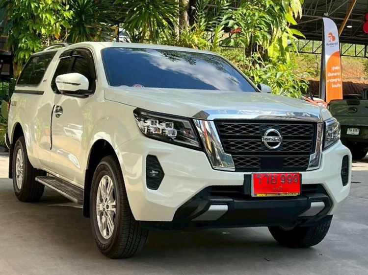 Nissan Navara 2022 2.5 V Pickup ดีเซล ไม่ติดแก๊ส เกียร์ธรรมดา ขาว รูปที่ 3