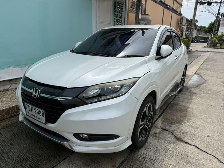 Honda HR-V 2017 1.8 E Limited Sedan เบนซิน ไม่ติดแก๊ส เกียร์อัตโนมัติ ขาว รูปที่ 2