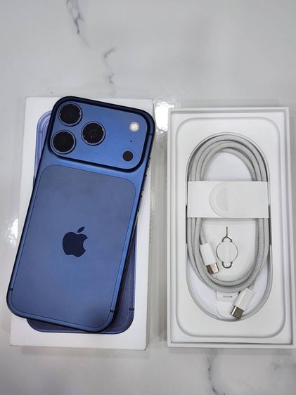 iPhone 17 Pro 256GB สี Dark Blue เครื่องศูนย์ไทย สภาพเหมือนใหม่ 99 เปอร์เซ็นต์ รูปที่ 4