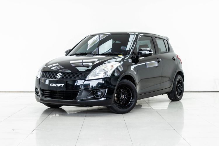 Suzuki Swift 2015 1.25 GLX Sedan เบนซิน ไม่ติดแก๊ส เกียร์อัตโนมัติ ดำ