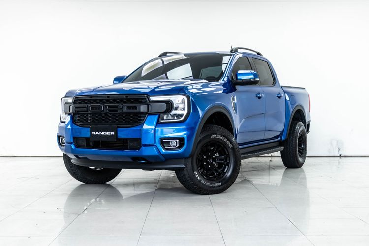 รถ Ford Ranger 2.0 Hi-Rider XLT สี น้ำเงิน