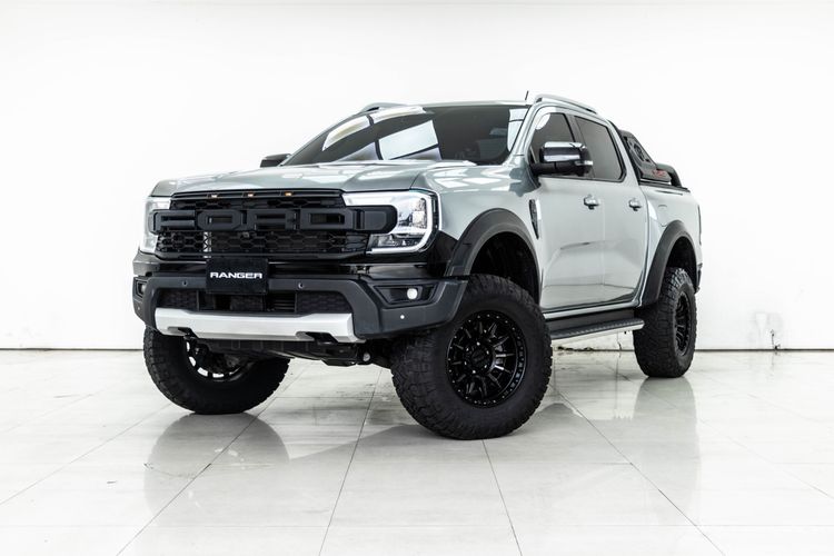 รถ Ford Ranger 2.0 Bi-Turbo Hi-Rider Wildtrak สี เทา