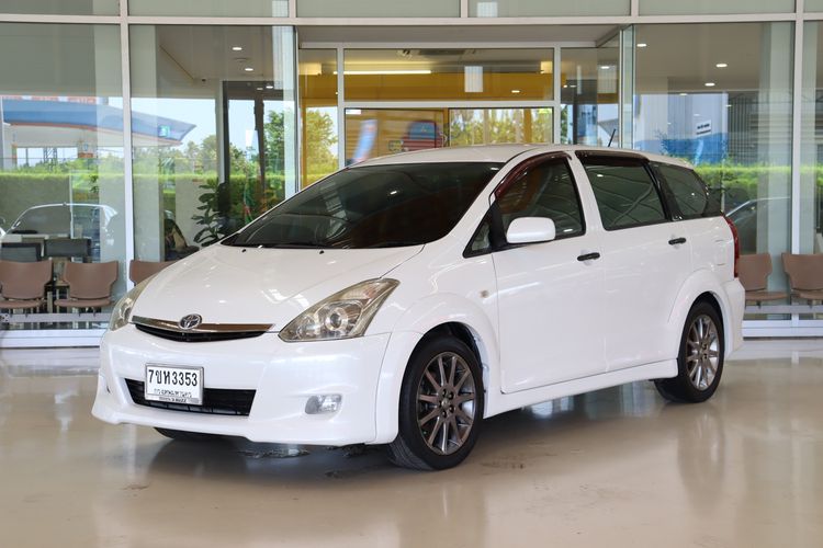 Toyota Wish 2008 2.0 Q Sedan เบนซิน ไม่ติดแก๊ส เกียร์อัตโนมัติ ขาว รูปที่ 3