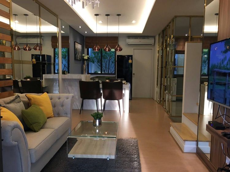 AP (Thailand) ตกแต่งครบ ให้เช่า ทาวน์โฮม 2 ชั้น Pleno Bangyai บ้านสวย ตกแต่งอย่างดี เฟอร์นิเจอร์ครบ พร้อมอยู่ ราคา 23,500 บาท รูปที่ 2