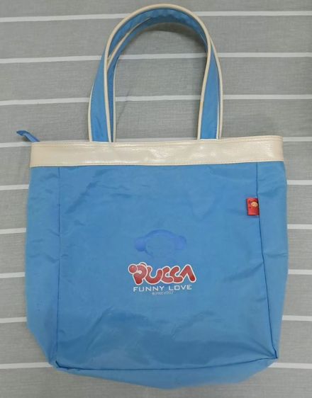 🎒 Rare Item! กระเป๋าโท้ท Pucca Funny Love ลิขสิทธิ์แท้ปี 2000 🎒 รูปที่ 2