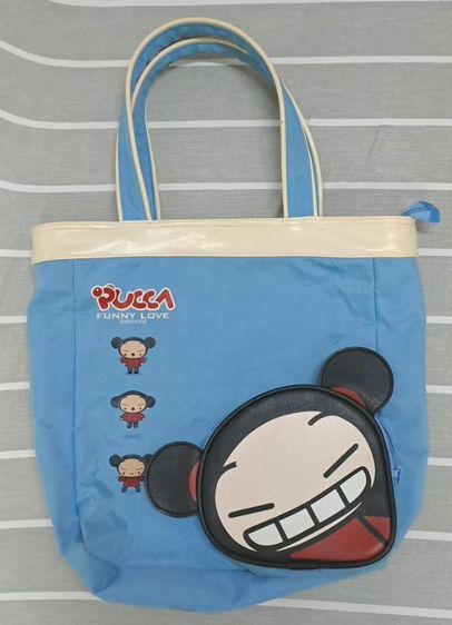 🎒 Rare Item! กระเป๋าโท้ท Pucca Funny Love ลิขสิทธิ์แท้ปี 2000 🎒